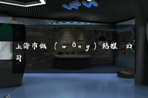 上海市做網(wǎng)站推廣公司