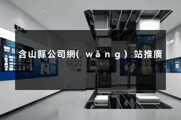 含山縣公司網(wǎng)站推廣
