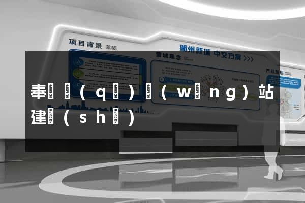 奉賢區(qū)網(wǎng)站建設(shè)
