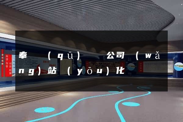 奉賢區(qū)設計公司網(wǎng)站優(yōu)化