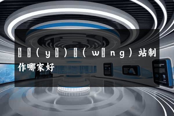 專業(yè)網(wǎng)站制作哪家好