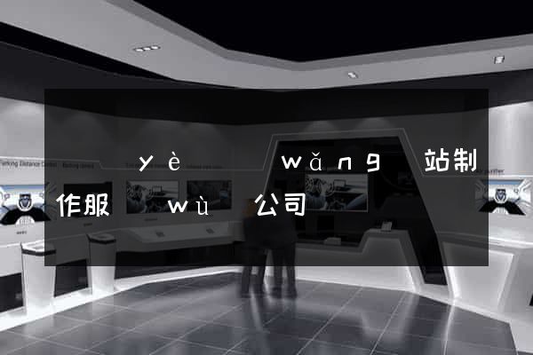 專業(yè)網(wǎng)站制作服務(wù)公司