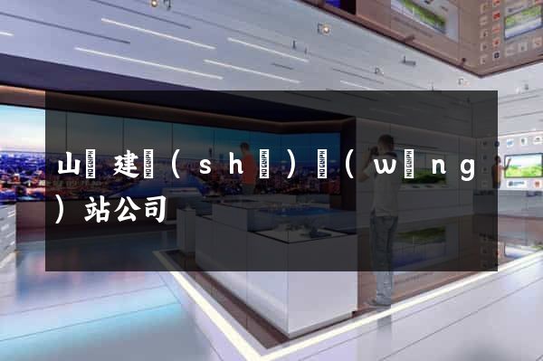 山東建設(shè)網(wǎng)站公司