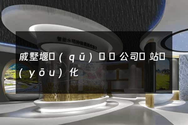 戚墅堰區(qū)設計公司網站優(yōu)化