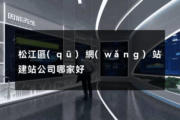 松江區(qū)網(wǎng)站建站公司哪家好