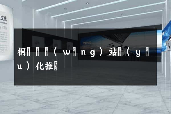 桐廬縣網(wǎng)站優(yōu)化推廣