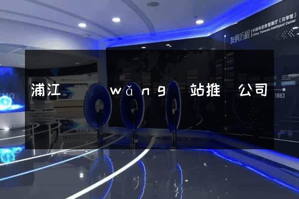 浦江縣網(wǎng)站推廣公司