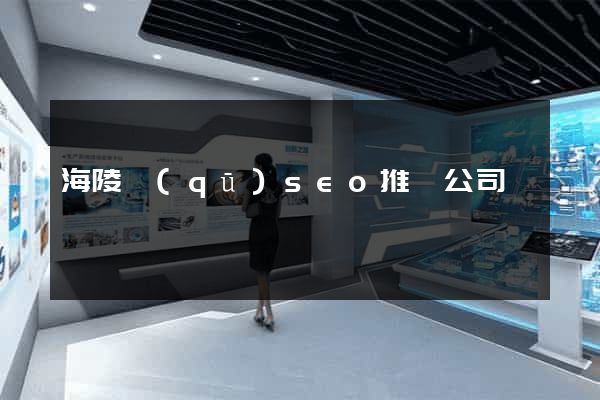 海陵區(qū)seo推廣公司