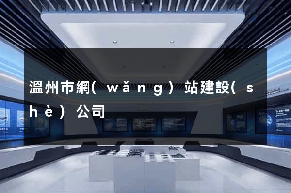 溫州市網(wǎng)站建設(shè)公司