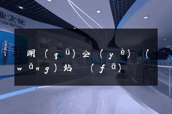 濱湖區(qū)企業(yè)網(wǎng)站開發(fā)