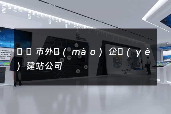 無錫市外貿(mào)企業(yè)建站公司