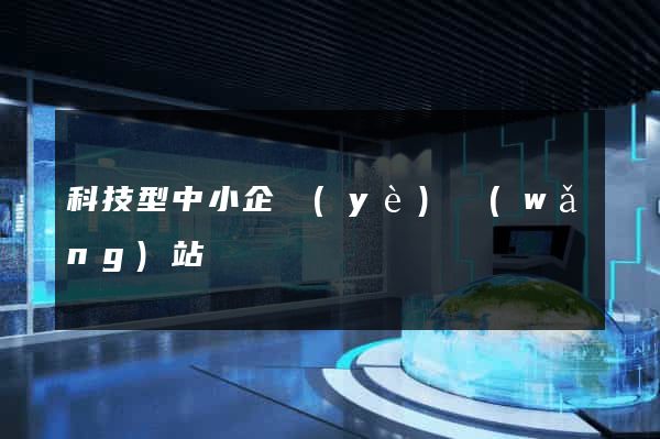 科技型中小企業(yè)網(wǎng)站