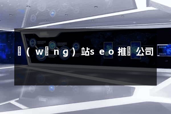 網(wǎng)站seo推廣公司