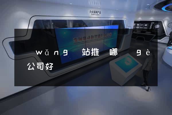 網(wǎng)站推廣哪個(gè)公司好