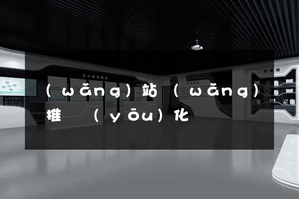 網(wǎng)站網(wǎng)絡推廣優(yōu)化