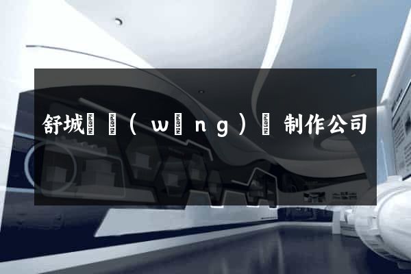 舒城縣網(wǎng)頁制作公司