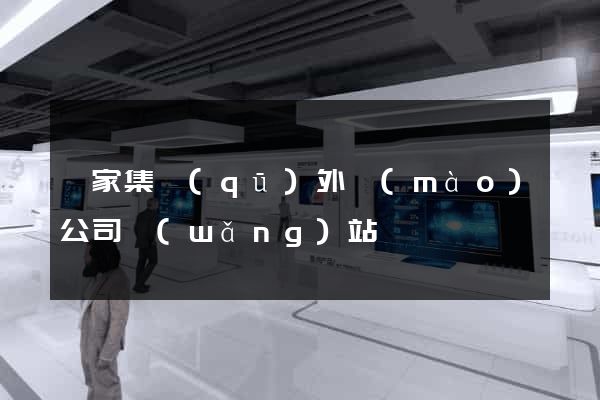 謝家集區(qū)外貿(mào)公司網(wǎng)站