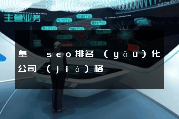 阜寧縣seo排名優(yōu)化公司價(jià)格