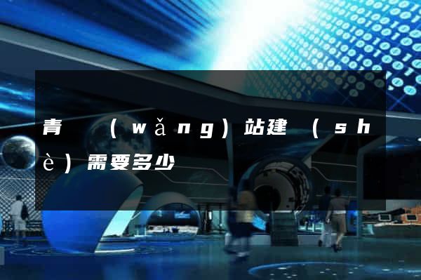 青島網(wǎng)站建設(shè)需要多少錢